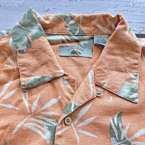 Foliage Men's Short Sleeve Shirt 👕🧡 - Picture 5 of 6